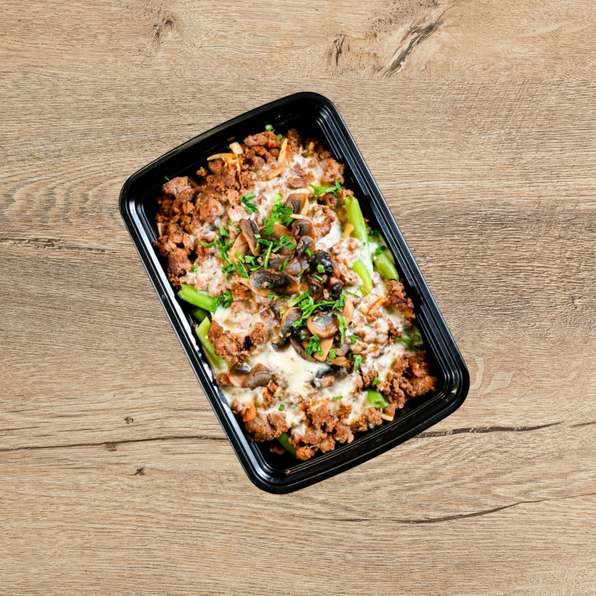 Creamy Mushroom Beef Bowl