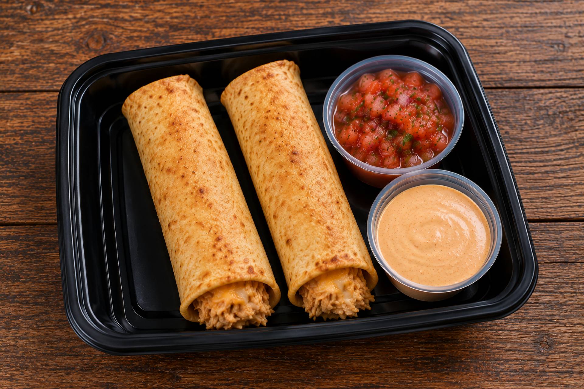 Cheesy Chicken Taquito