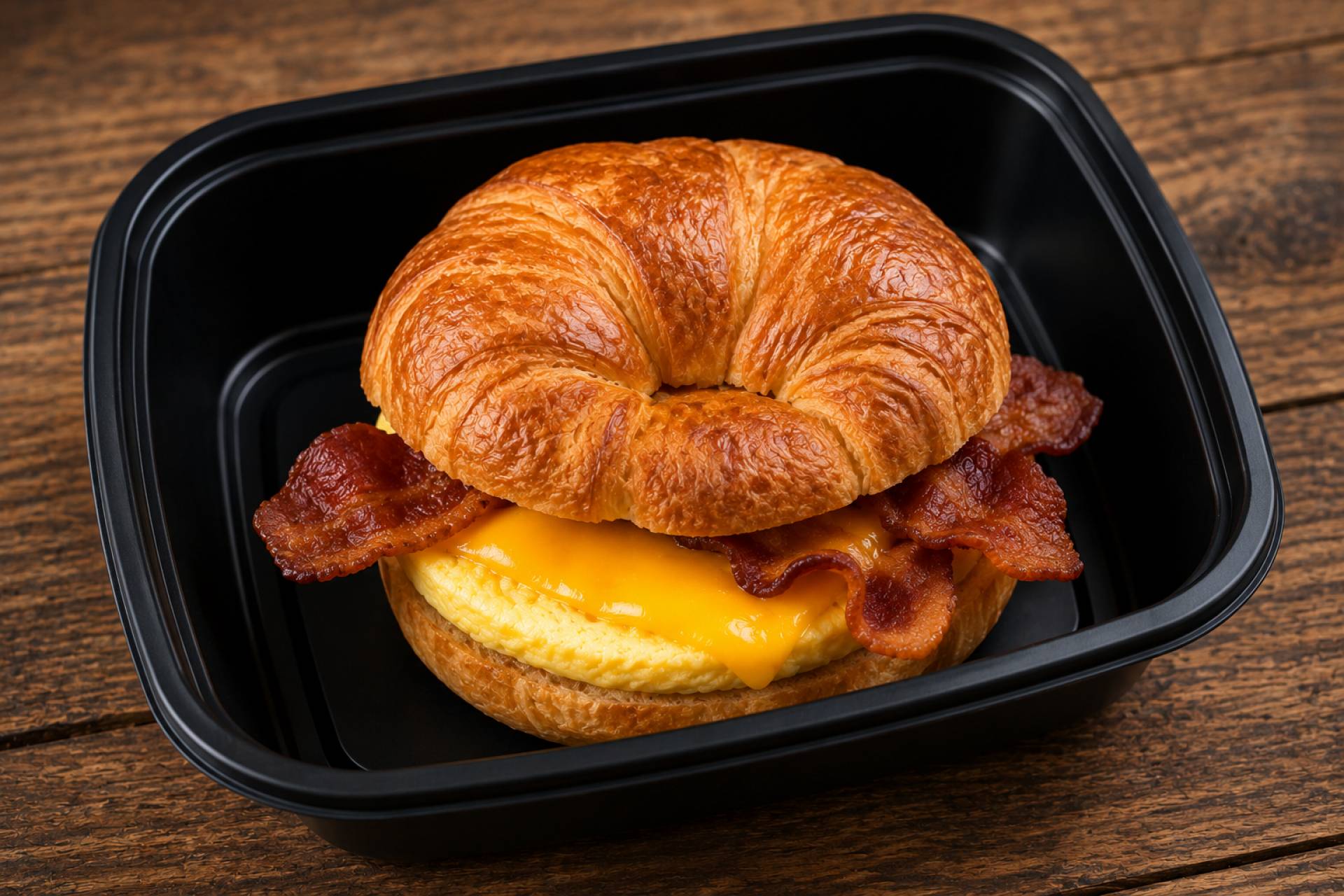 Bacon, Egg  and Cheese Croissant