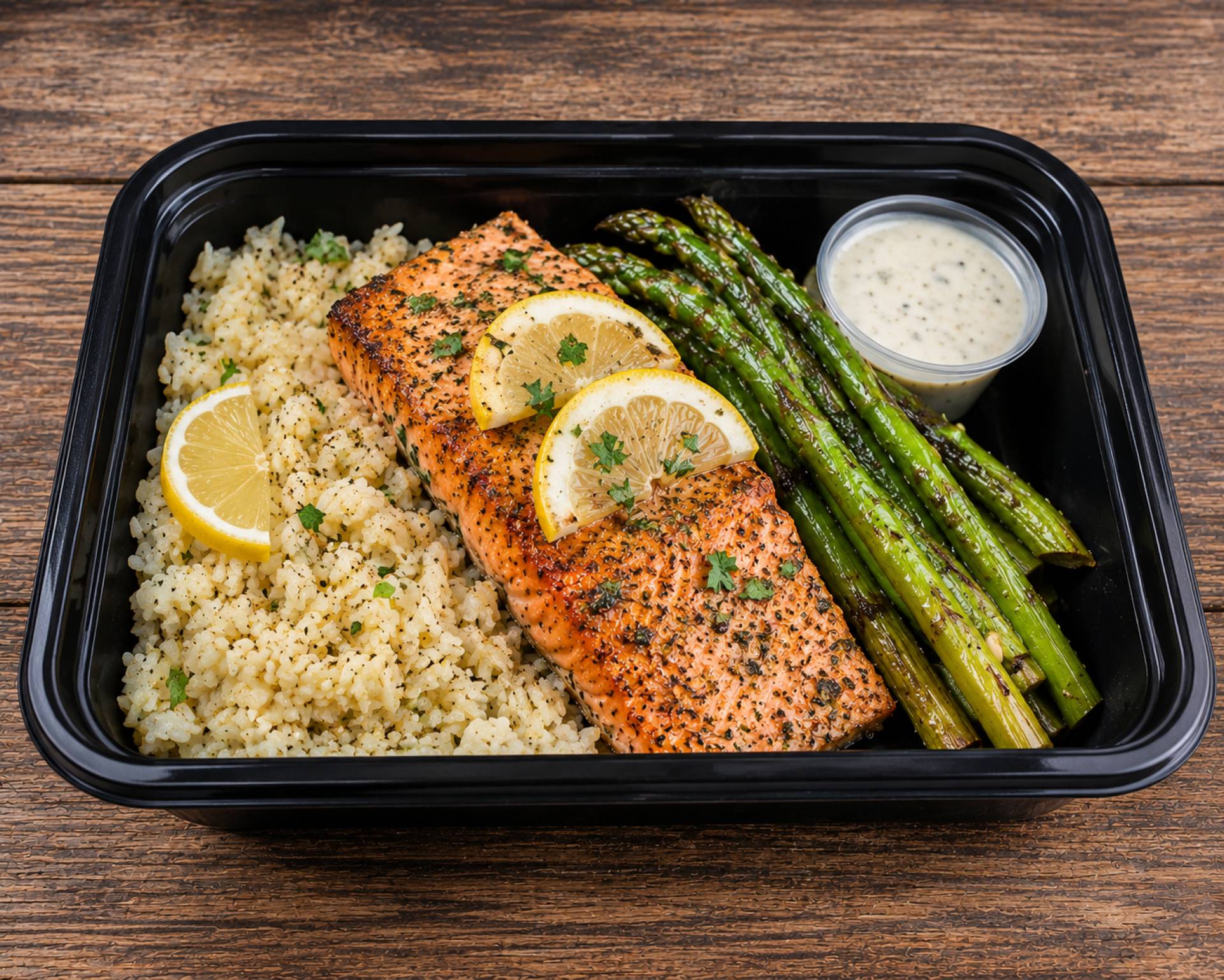 Herbed Lemon Salmon