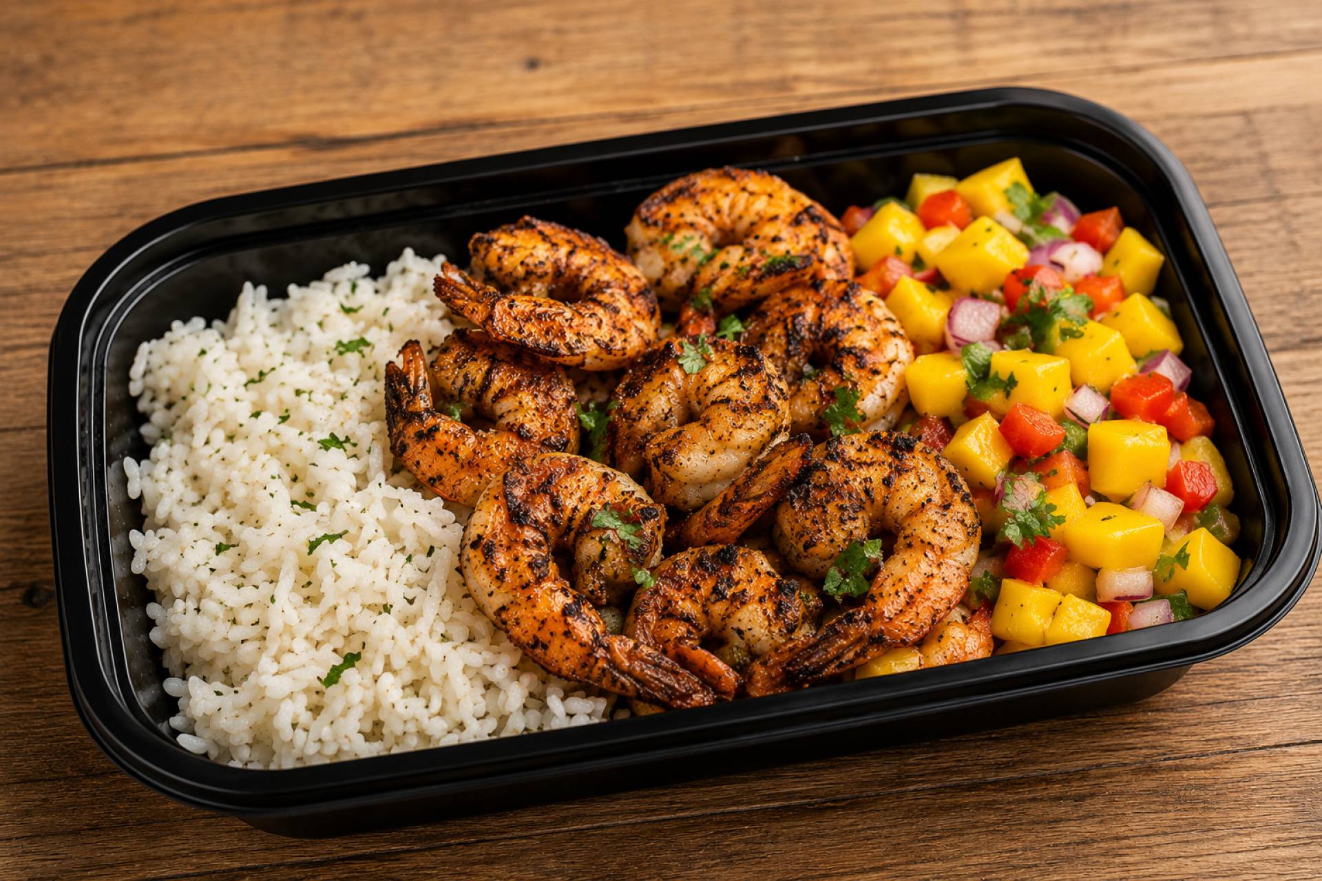 Caribbean Jerk Shrimp